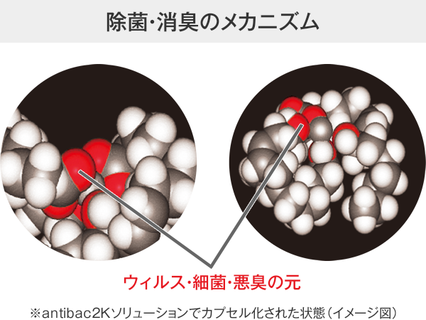 除菌・消臭のメカニズム